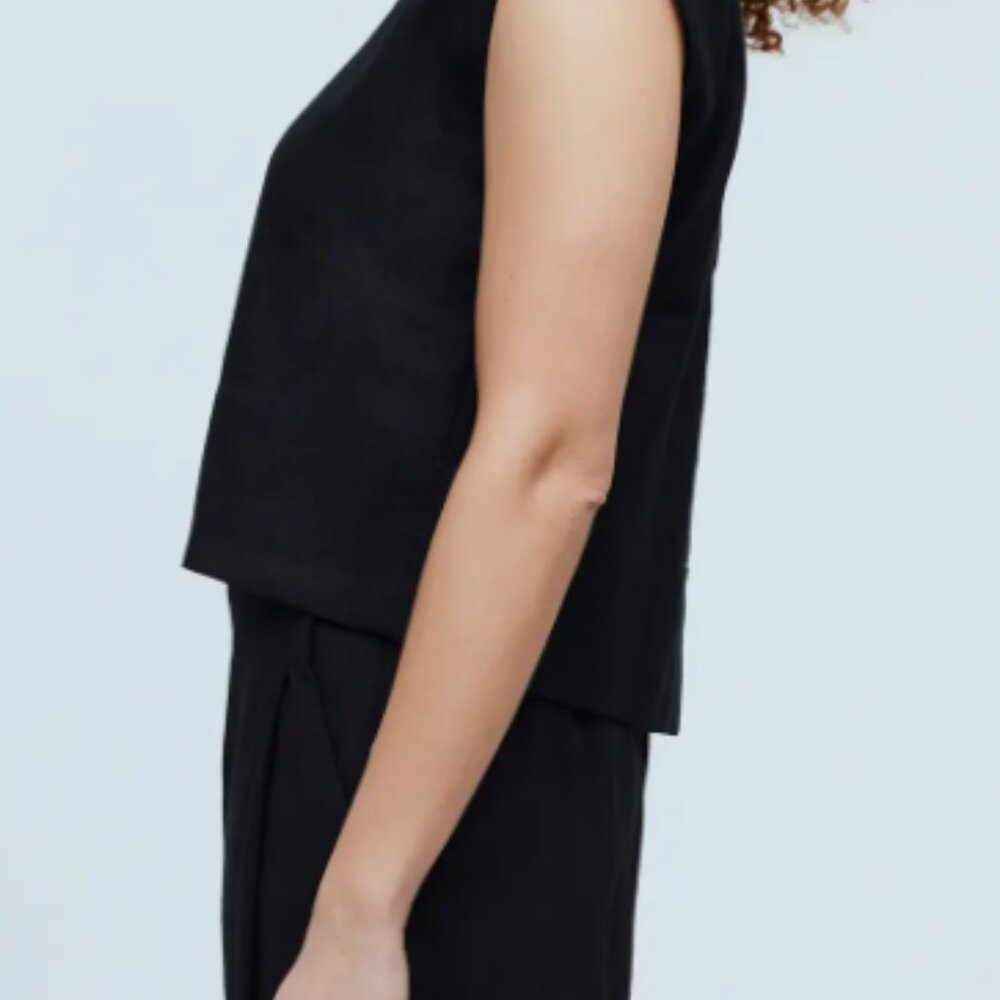 NWT Madewell Bateau Neck Tank - Linen - Picture 3 of 3